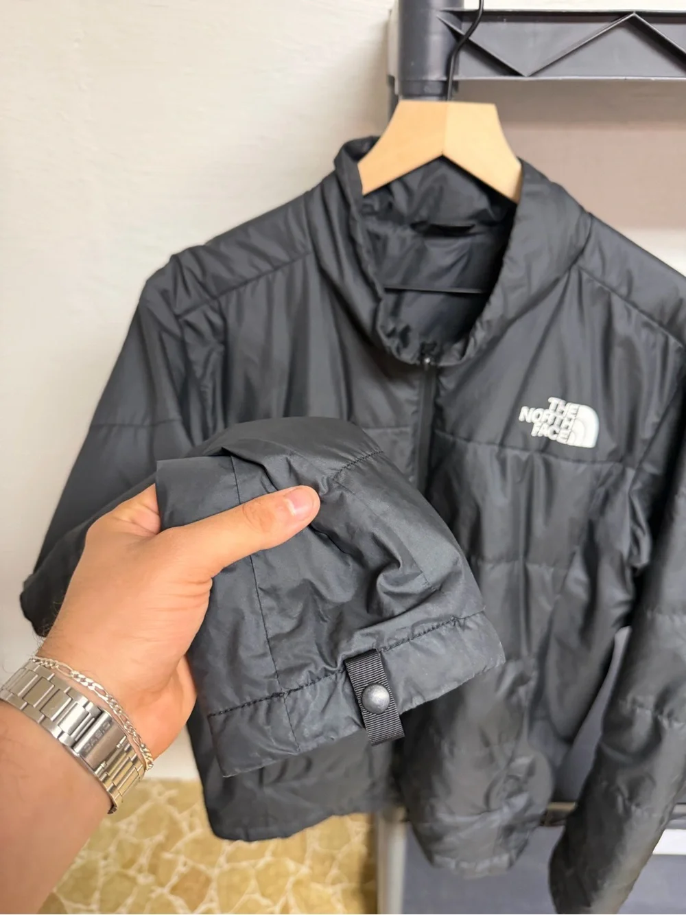 The North Face Mens Large Puffer Clement Triclimate Shell Hooded Jacket 3 in 1
